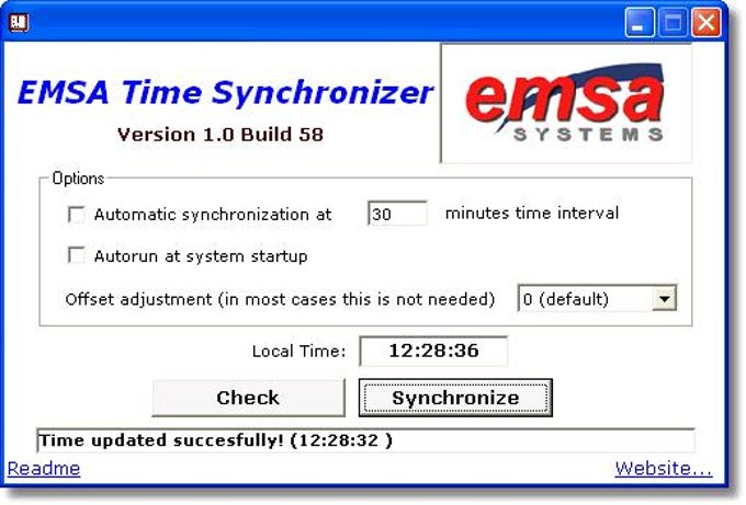 Emsa Time Synchronizer