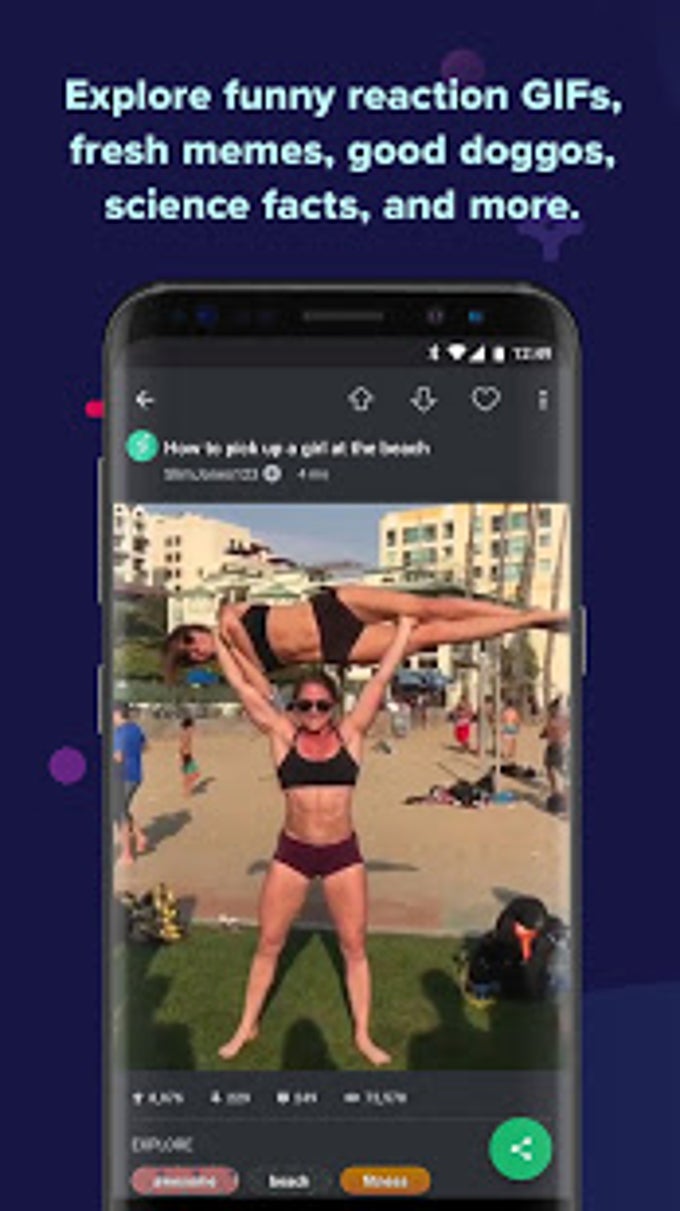 Imgur: Find funny GIFs memes watch viral videos APK для Android — Скачать