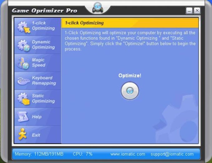Game Optimizer Game Optimizer