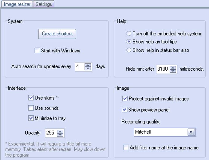 Painless Image Resizer Painless Image Resizer