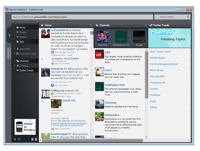 Seesmic Desktop Seesmic Desktop