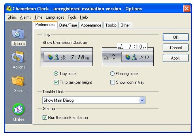 Chameleon Clock Chameleon Clock