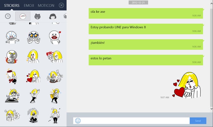 LINE pour Windows 10 LINE pour Windows 10