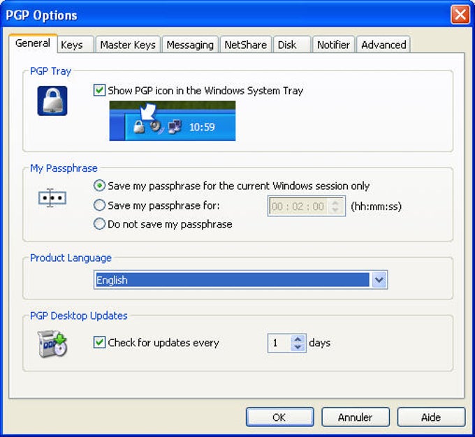 PGP Desktop Home PGP Desktop Home