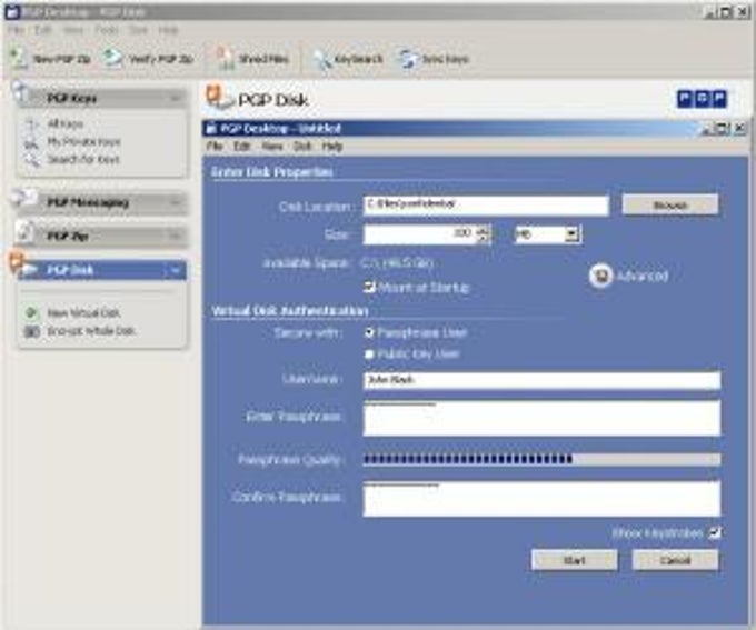 PGP Desktop Home PGP Desktop Home