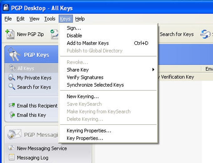PGP Desktop Home PGP Desktop Home