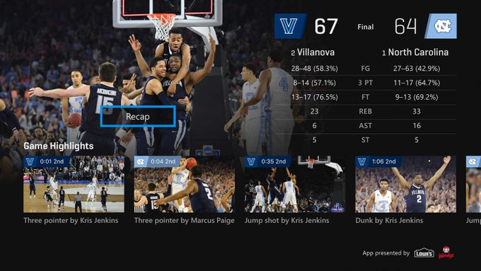 NCAA March Madness Live NCAA March Madness Live