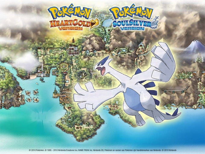 Salvapantallas: Pokémon HeartGold and SoulSilver Salvapantallas: Pokémon HeartGold and SoulSilver