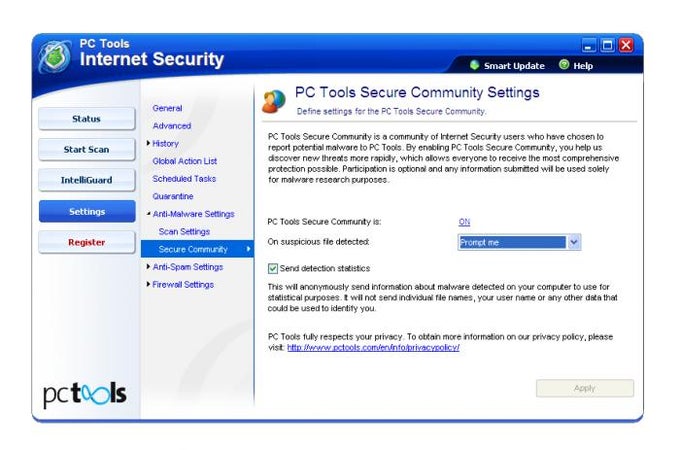 pc tools internet security Security tools