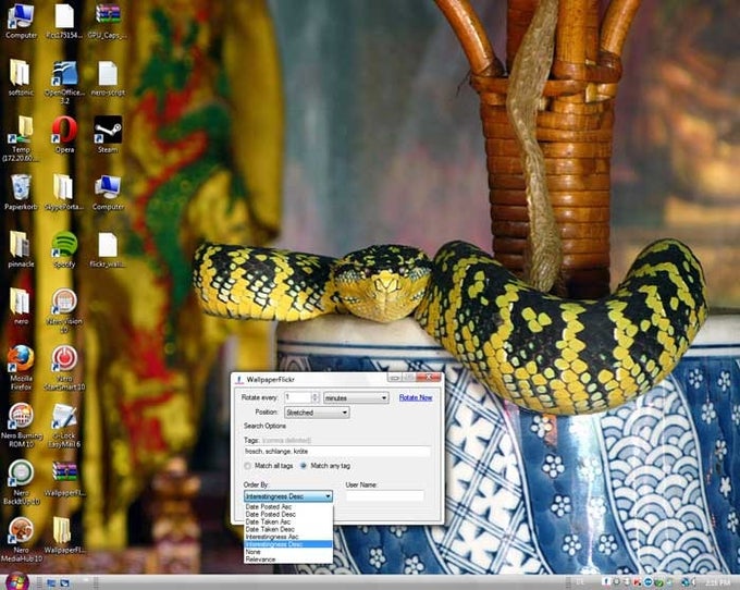 Flickr Wallpaper Rotator Flickr Wallpaper Rotator