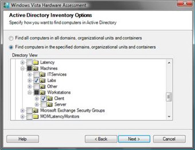 Windows Vista Hardware Assessment Windows Vista Hardware Assessment