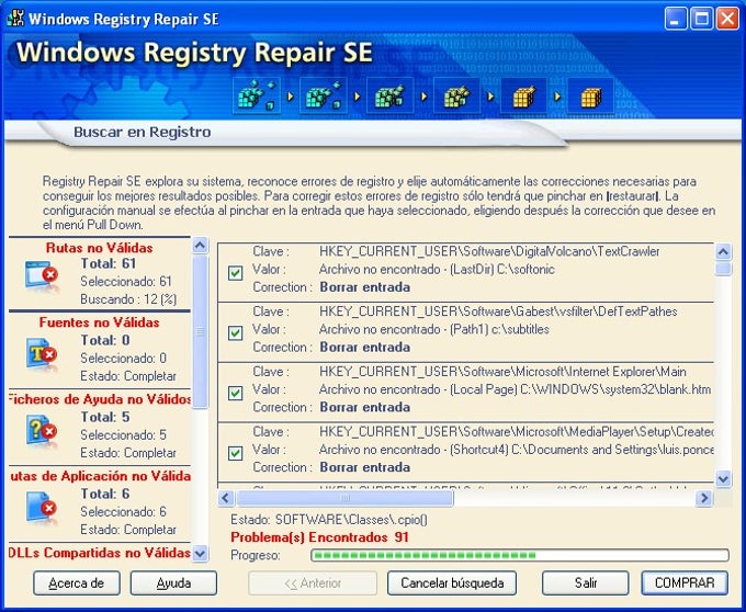 free window registry repair 2.8 portable en softonic