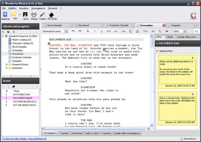 Celtx Portable Celtx Portable