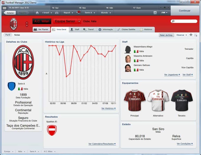 Football Manager 2012 Football Manager 2012