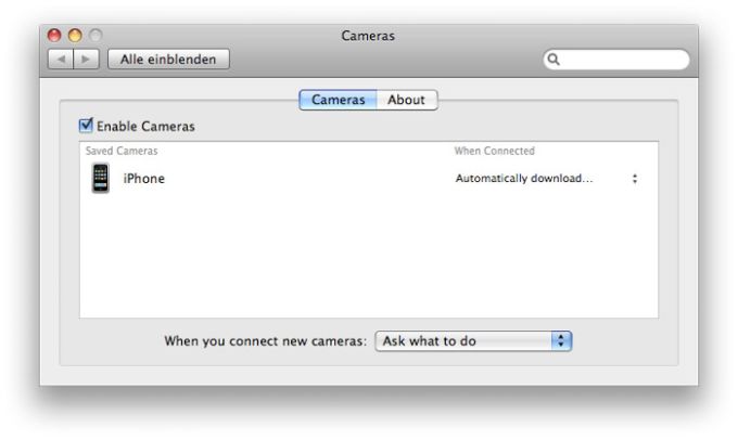 install camera on mac