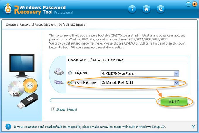 Windows Password Recovery Tool Professional