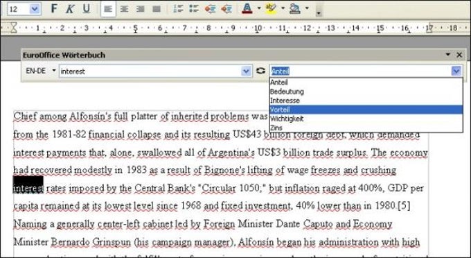 EuroOffice Dictionary EuroOffice Dictionary