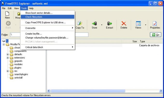 FreeOTFE Explorer FreeOTFE Explorer