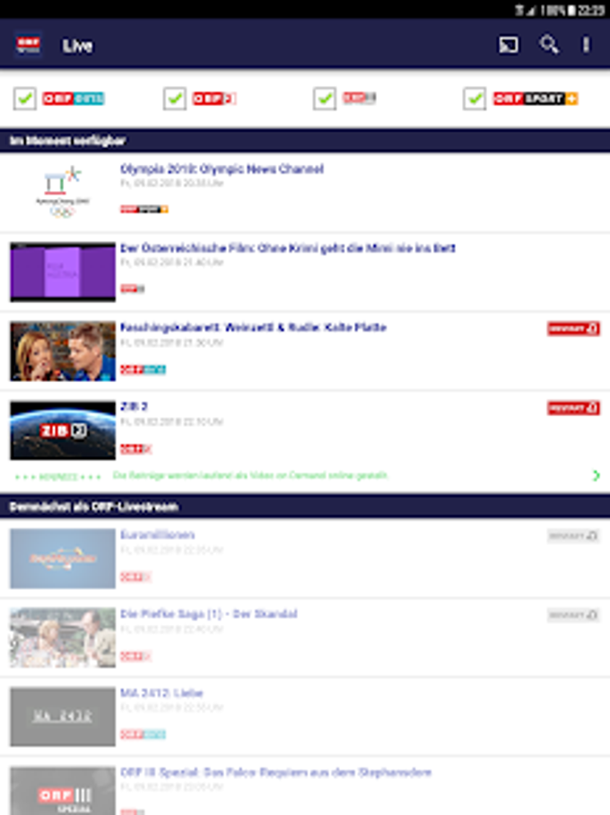 ORF TVthek: Video on demand ORF TVthek: Video on demand