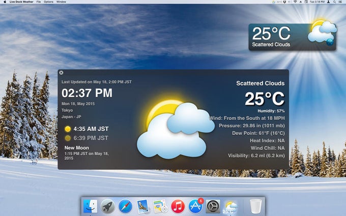 Live Dock Weather