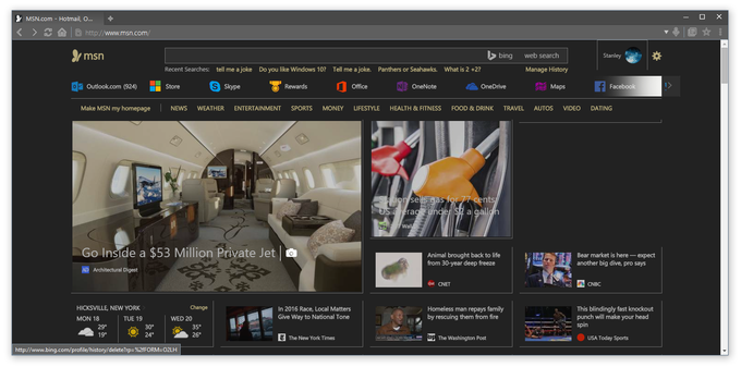 Polarity Browser Polarity Browser