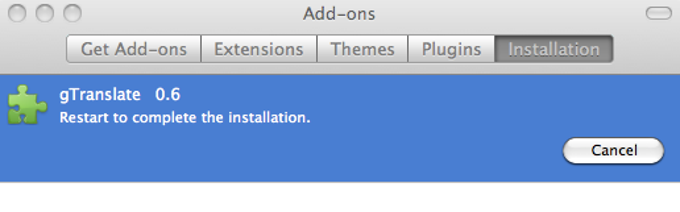 gTranslate Extension gTranslate Extension