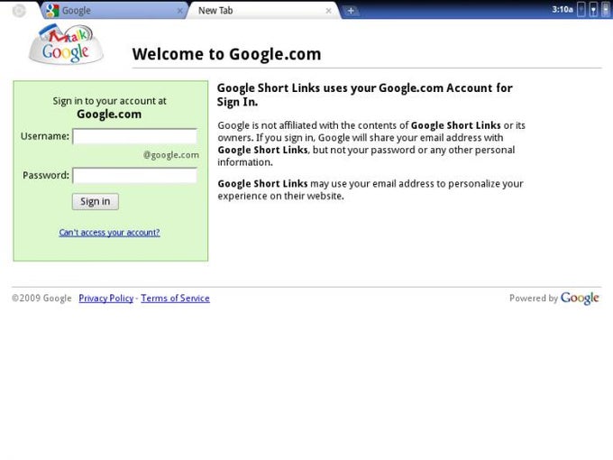 Google Chromium OS Google Chromium OS