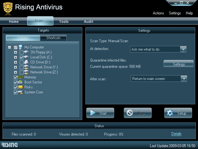 Rising Antivirus Rising Antivirus