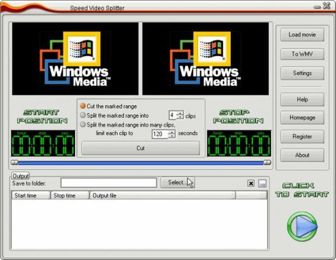 Speed Video Splitter 