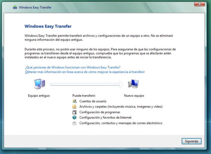 Windows 7 Easy Transfer Windows 7 Easy Transfer