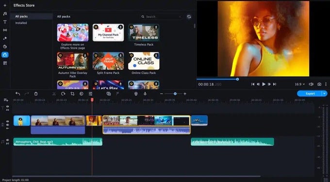 Movavi video editor - download