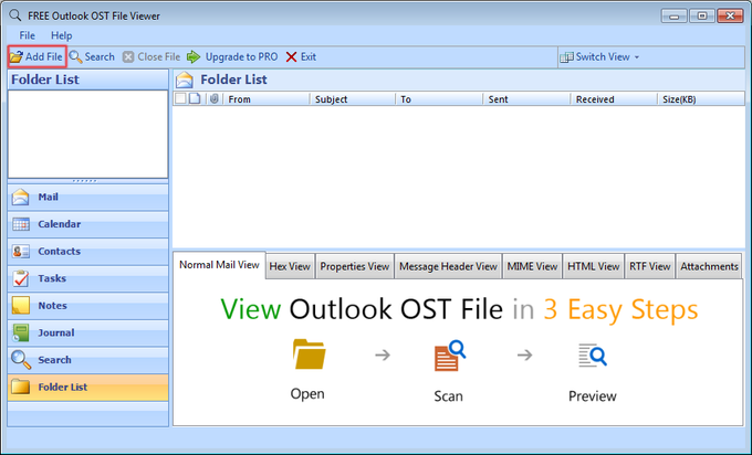 Ost viewer tool portable