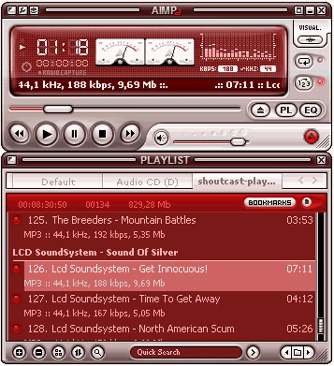 AIMP WinAmp Modern Skin AIMP WinAmp Modern Skin