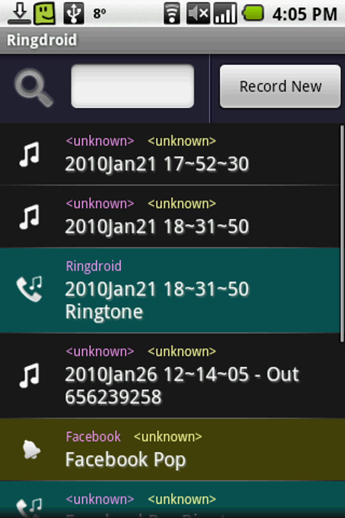 Ringdroid