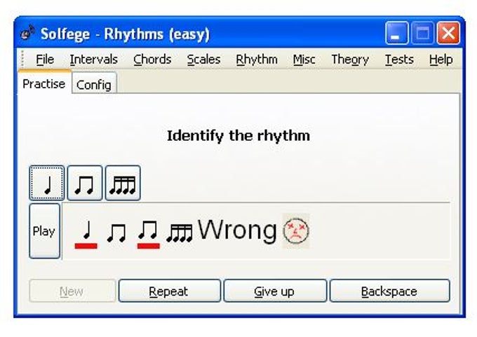GNU Solfege GNU Solfege