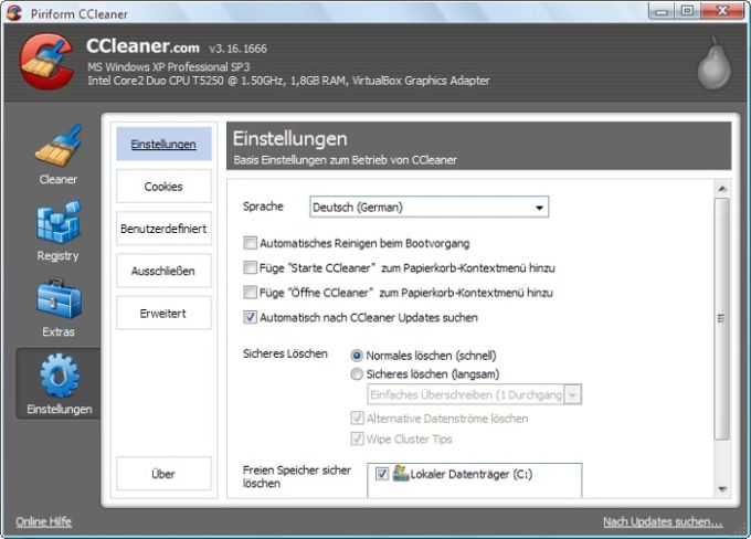 CCleaner Professional 6.17.10746 downloading