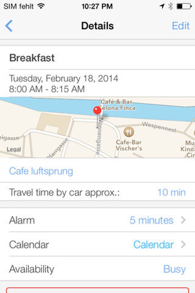 miCal - The iPhone Calendar