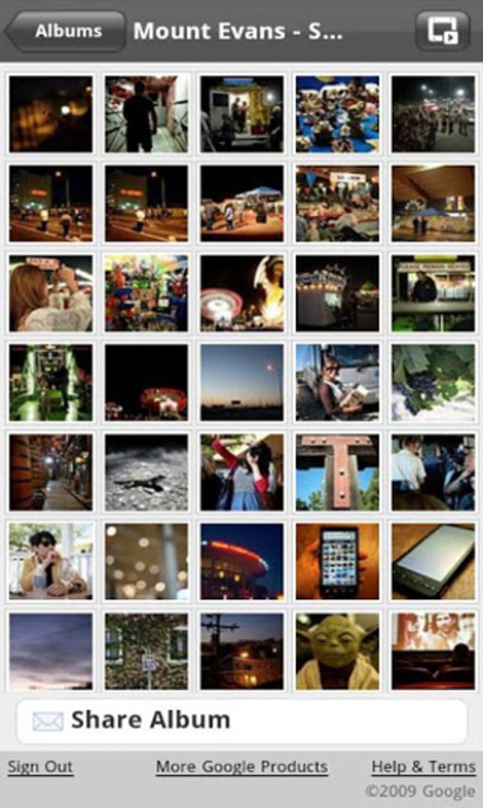 Picasa Mobile Picasa Mobile