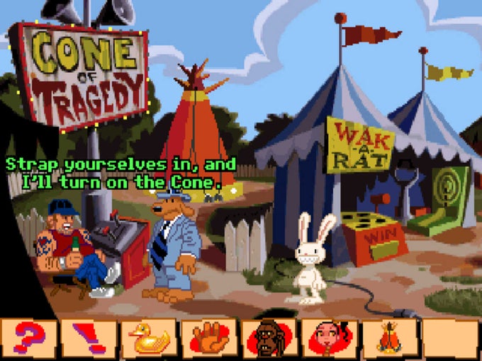 Прохождение sam and max hit the road