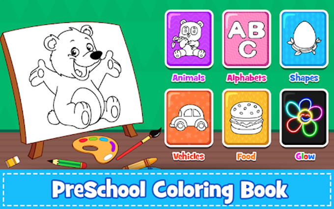 Coloring Games PreSchool Coloring Book for kids for Android - Download Coloring Games PreSchool Coloring Book for kids for Android - Download