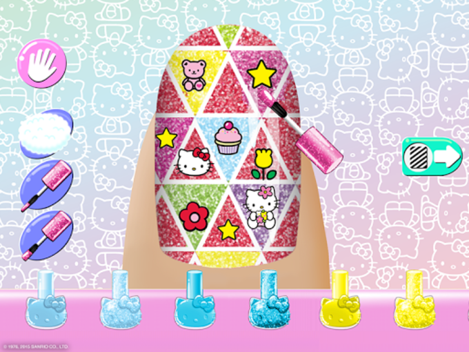 Hello Kitty Nail Salon - Fashion Star - Girls unblocked games