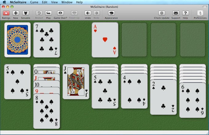 mcsolitaire mac location