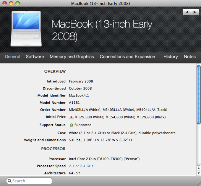 Mactracker Mactracker