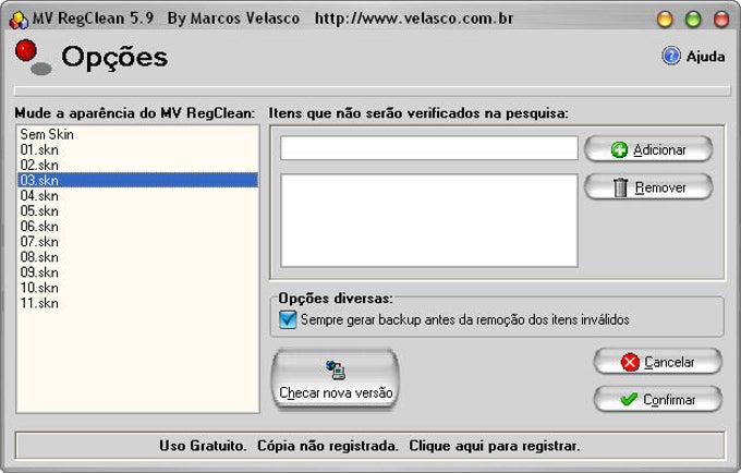 MV RegClean MV RegClean