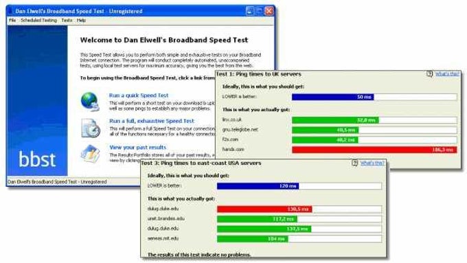 Dan Elwells Broadband Speed Test Dan Elwells Broadband Speed Test