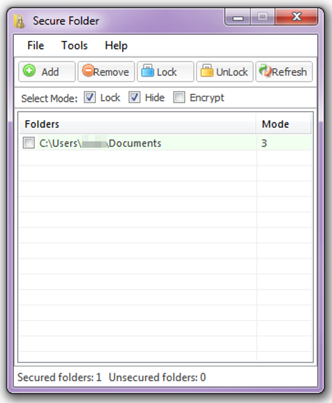 Secure Folder