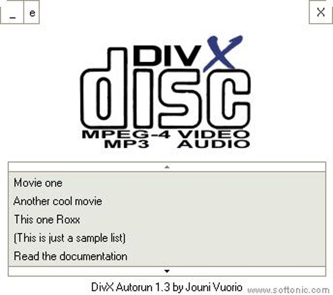 DivX Autorun DivX Autorun