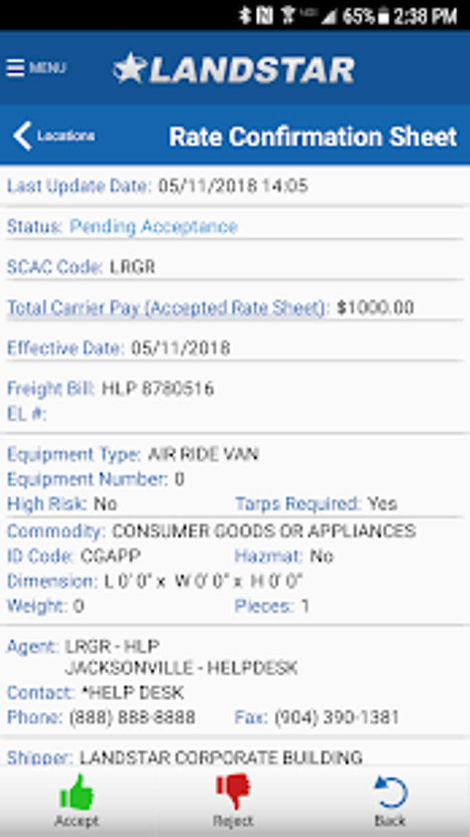 Landstar Connect Landstar Connect