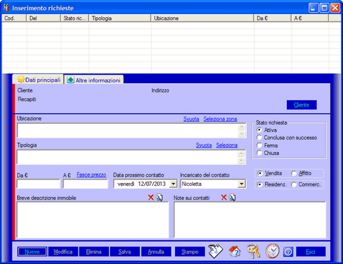 DataDomus gestionale immobiliare DataDomus gestionale immobiliare