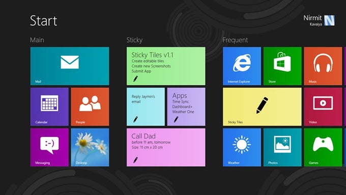 Sticky Tiles para Windows 10 Sticky Tiles para Windows 10